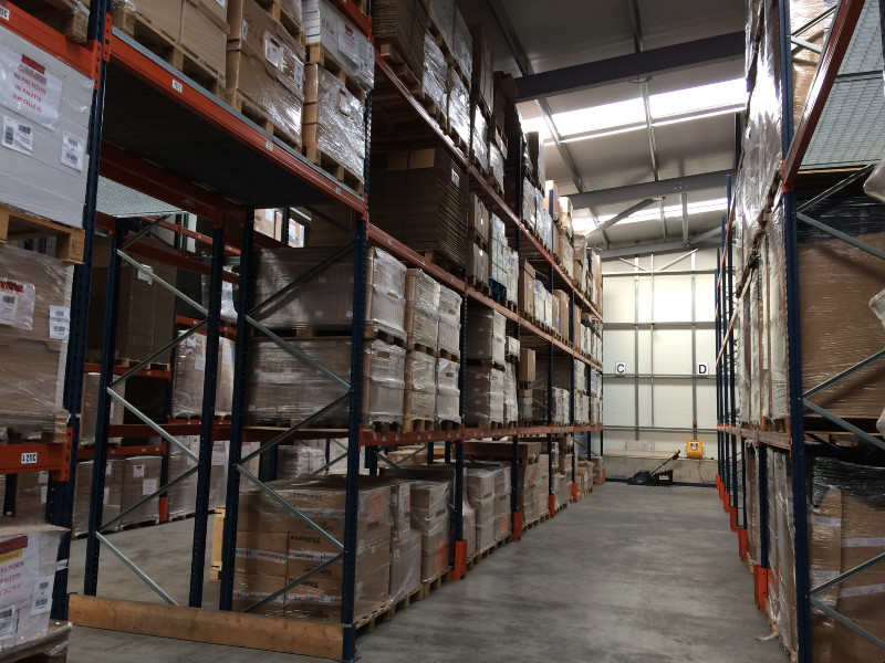 Our logistics warehouse at the gates of Lyon